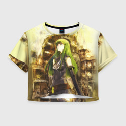 Женская футболка Crop-top 3D Code Geass art