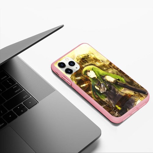 Чехол для iPhone 11 Pro Max матовый Code Geass art, цвет баблгам - фото 5