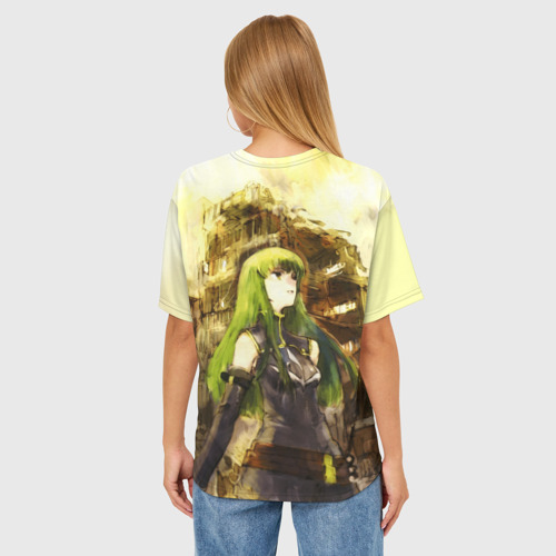 Женская футболка oversize 3D Code Geass art, цвет 3D печать - фото 4