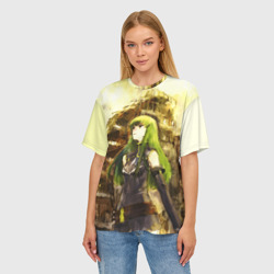 Женская футболка oversize 3D Code Geass art - фото 2