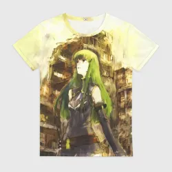 Женская футболка 3D Code Geass art
