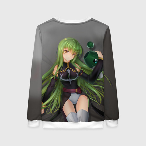 Женский свитшот 3D Code Geass art gray, цвет 3D печать - фото 2