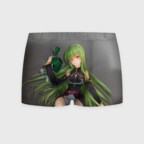 Мужские трусы 3D Code Geass art gray, цвет 3D печать