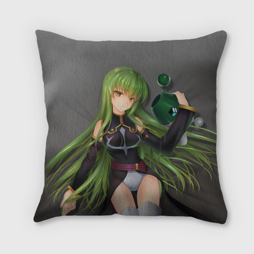 Подушка 3D Code Geass art gray - фото 2