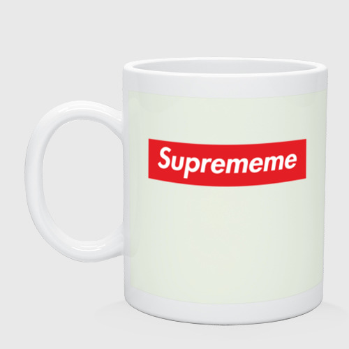 Кружка керамическая Suprememe, цвет фосфор