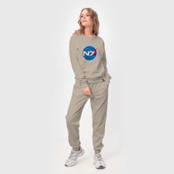 Женский костюм хлопок NASA N7 Mass Effect - фото 2