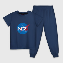 Детская пижама хлопок NASA N7 Mass Effect