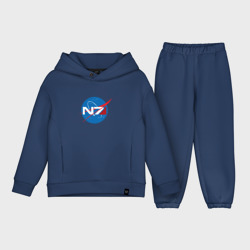 Детский костюм хлопок Oversize NASA N7 Mass Effect