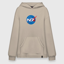 Худи SuperOversize хлопок NASA N7 Mass Effect