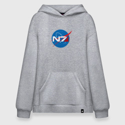 Худи SuperOversize хлопок NASA N7 Mass Effect