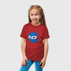 Детская футболка хлопок NASA N7 Mass Effect - фото 2