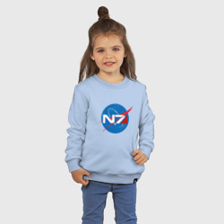 Детский свитшот хлопок NASA N7 Mass Effect - фото 2