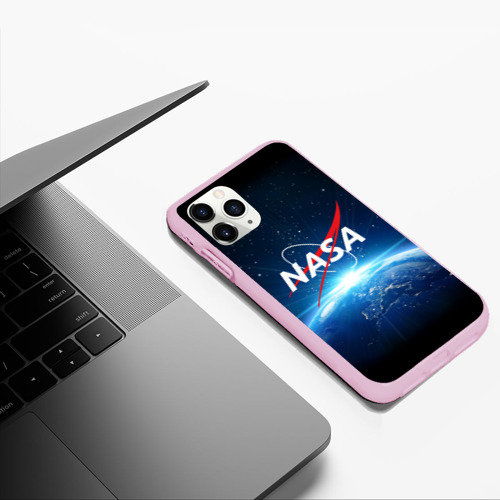 Чехол для iPhone 11 Pro Max матовый с принтом NASA, фото #5