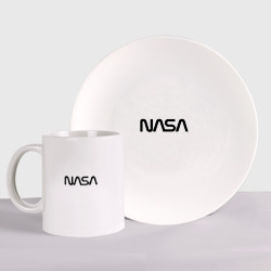 Набор: тарелка + кружка NASA
