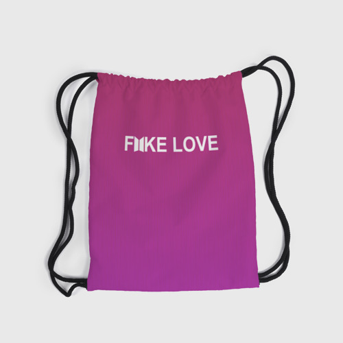 Рюкзак-мешок 3D BTS FAKE LOVE - фото 6