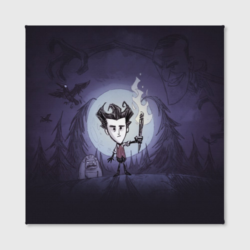 Холст квадратный Don't Starve 5, цвет 3D печать - фото 2