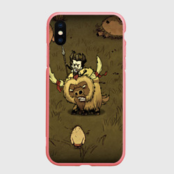 Чехол для iPhone XS Max матовый Don't starve