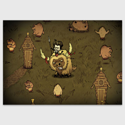 Поздравительная открытка Don't starve