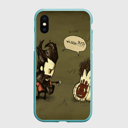 Чехол для iPhone XS Max матовый Don't starve