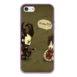 Чехол для iPhone 5/5S матовый Don't starve