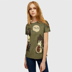 Женская футболка 3D Don't starve - фото 2