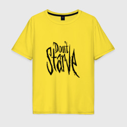 Мужская футболка хлопок Oversize Don`t starve