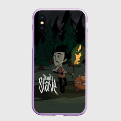Чехол для iPhone XS Max матовый Don`t starve