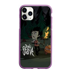 Чехол для iPhone 11 Pro Max матовый Don`t starve