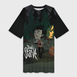 Платье-футболка 3D Don`t starve