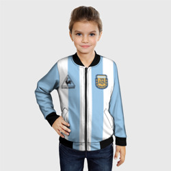 Детский бомбер 3D Марадона Аргентина ретро - фото 2