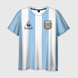 Мужская футболка 3D Марадона Аргентина ретро