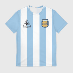 Мужская футболка 3D Марадона Аргентина ретро