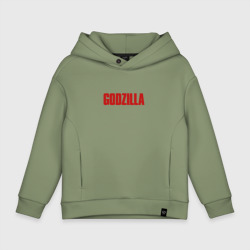 Детское худи Oversize хлопок Godzilla