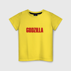 Детская футболка хлопок Godzilla