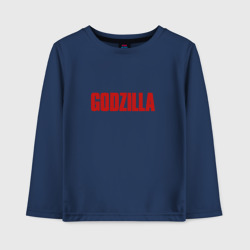 Детский лонгслив хлопок Godzilla