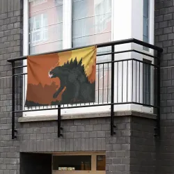 Флаг-баннер Godzilla Годзилла - фото 2