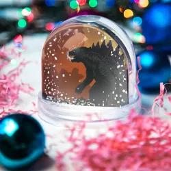 Игрушка Снежный шар Godzilla Годзилла - фото 2