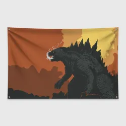 Флаг-баннер Godzilla Годзилла
