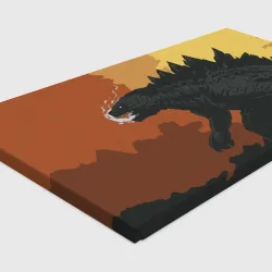 Холст прямоугольный Godzilla Годзилла - фото 2