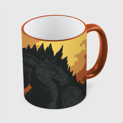 Кружка с полной запечаткой Godzilla Годзилла