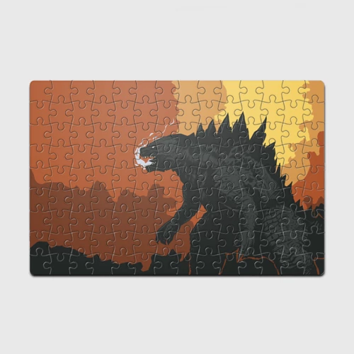 Головоломка Пазл магнитный 126 элементов Godzilla Годзилла