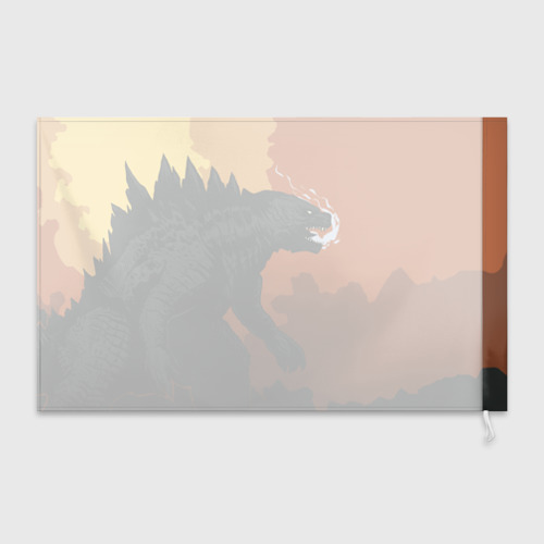 Флаг 3D Godzilla Годзилла - фото 2