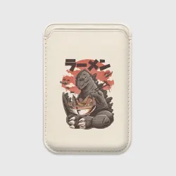 Картхолдер Magsafe магнитный Godzilla кушает Годзилла