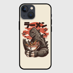 Чехол для iPhone 13 mini Godzilla кушает Годзилла