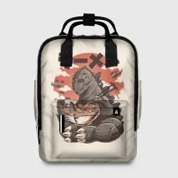 Сумка-рюкзак 3D Godzilla кушает Годзилла