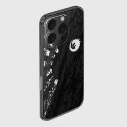 Чехол для iPhone 16 Pro силиконовый с защитой камеры Godzilla - фото 2