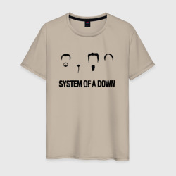 Мужская футболка хлопок System of a Down