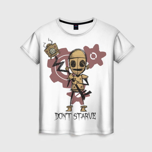 Женская футболка 3D Don't starve, цвет 3D печать