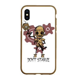 Чехол для iPhone XS Max матовый Don't starve