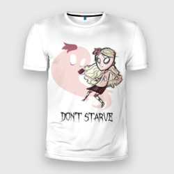 Мужская футболка 3D Slim Don't starve